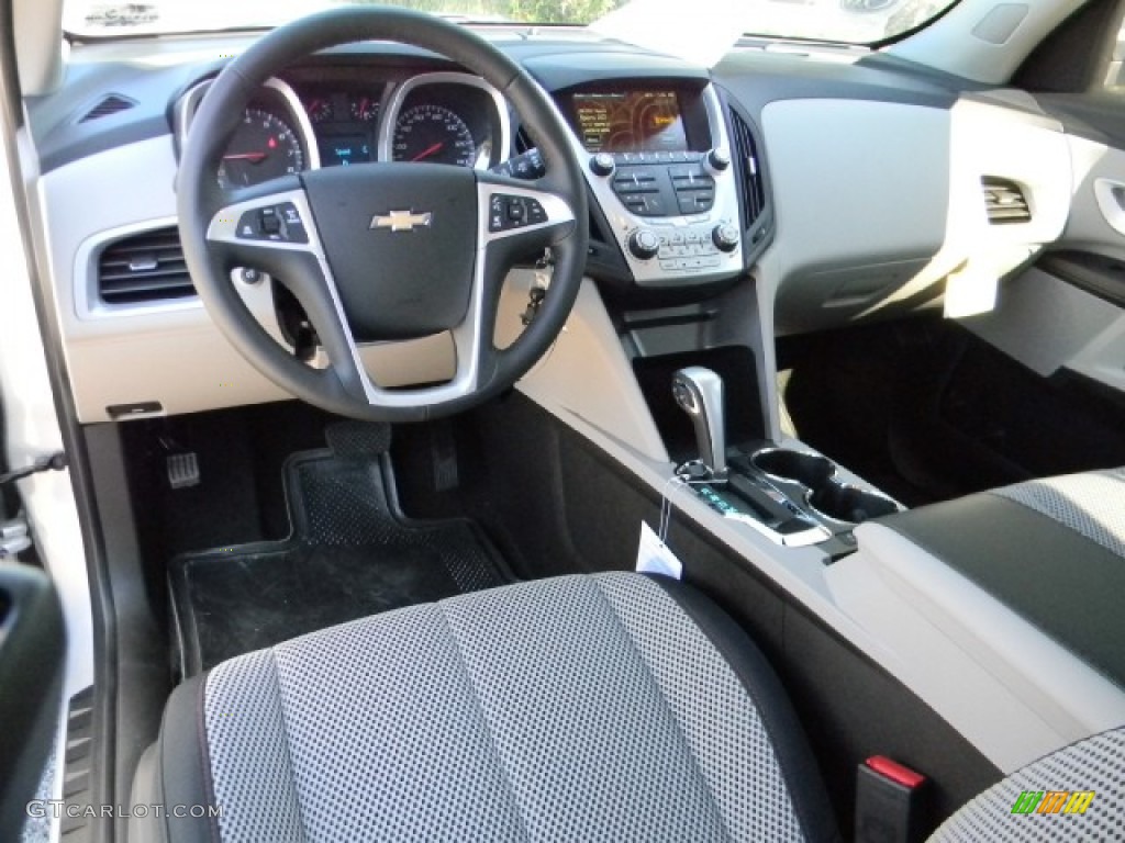 2012 Equinox LT - Silver Ice Metallic / Light Titanium/Jet Black photo #10