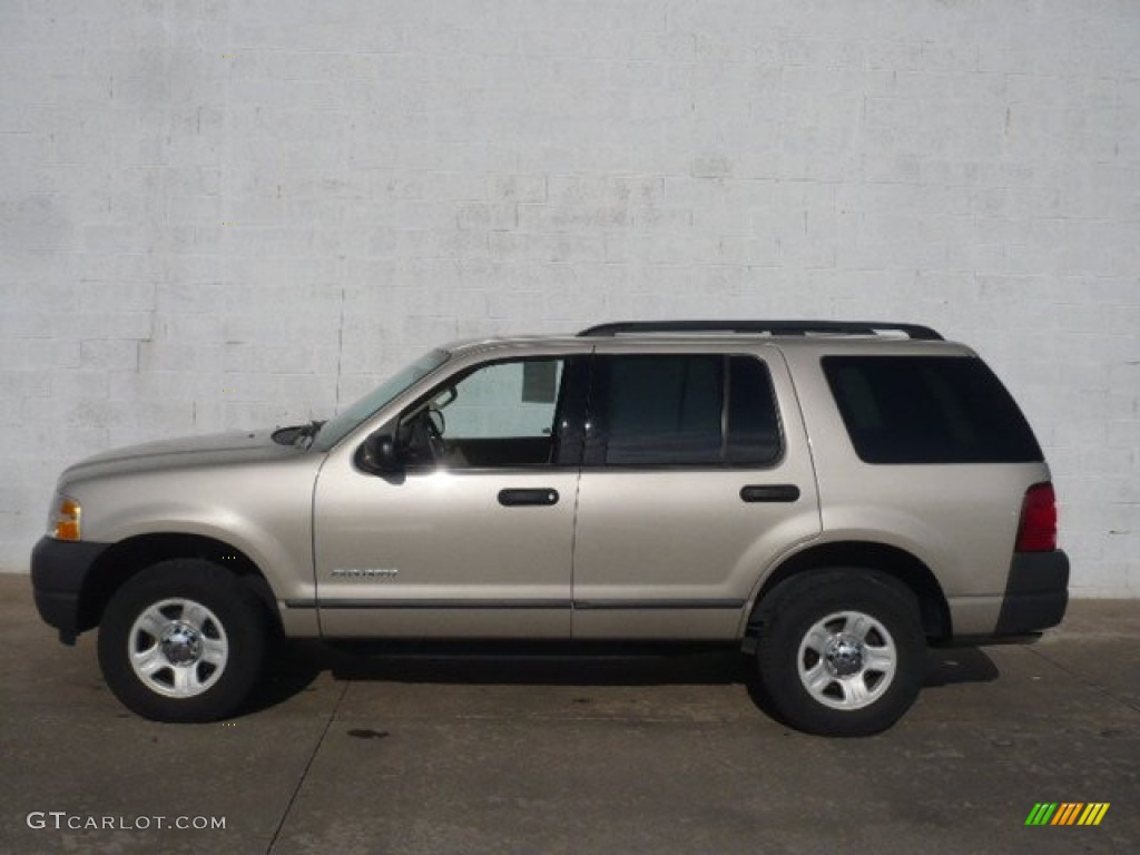 2004 Explorer XLS - Pueblo Gold Metallic / Medium Parchment photo #4