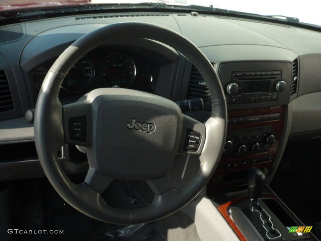 2006 Grand Cherokee Limited 4x4 - Red Rock Crystal Pearl / Medium Slate Gray photo #26