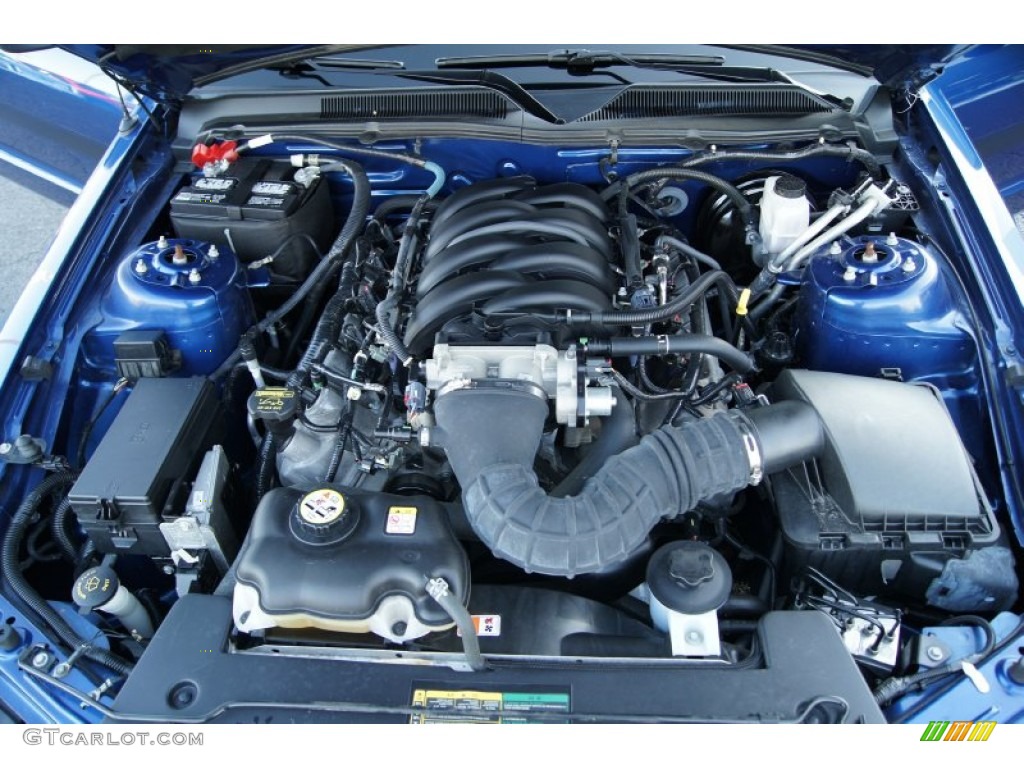 2009 Mustang GT/CS California Special Convertible - Vista Blue Metallic / Black/Dove photo #15