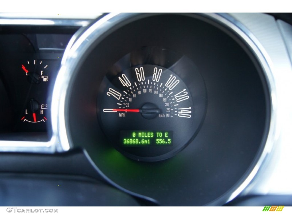 2009 Mustang GT/CS California Special Convertible - Vista Blue Metallic / Black/Dove photo #21