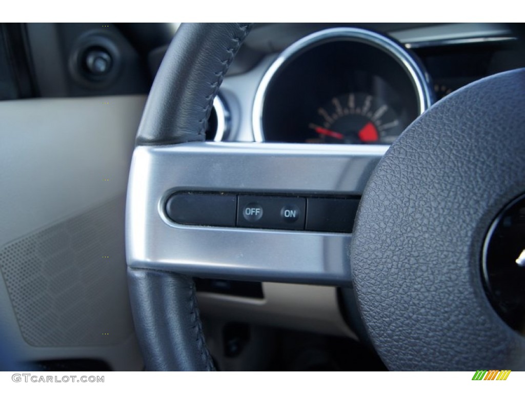 2009 Mustang GT/CS California Special Convertible - Vista Blue Metallic / Black/Dove photo #22