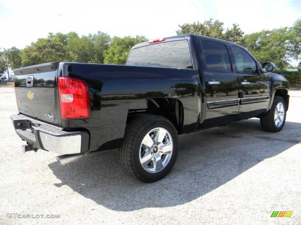 2011 Silverado 1500 LT Crew Cab - Black / Ebony photo #3