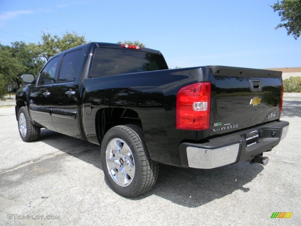 2011 Silverado 1500 LT Crew Cab - Black / Ebony photo #4