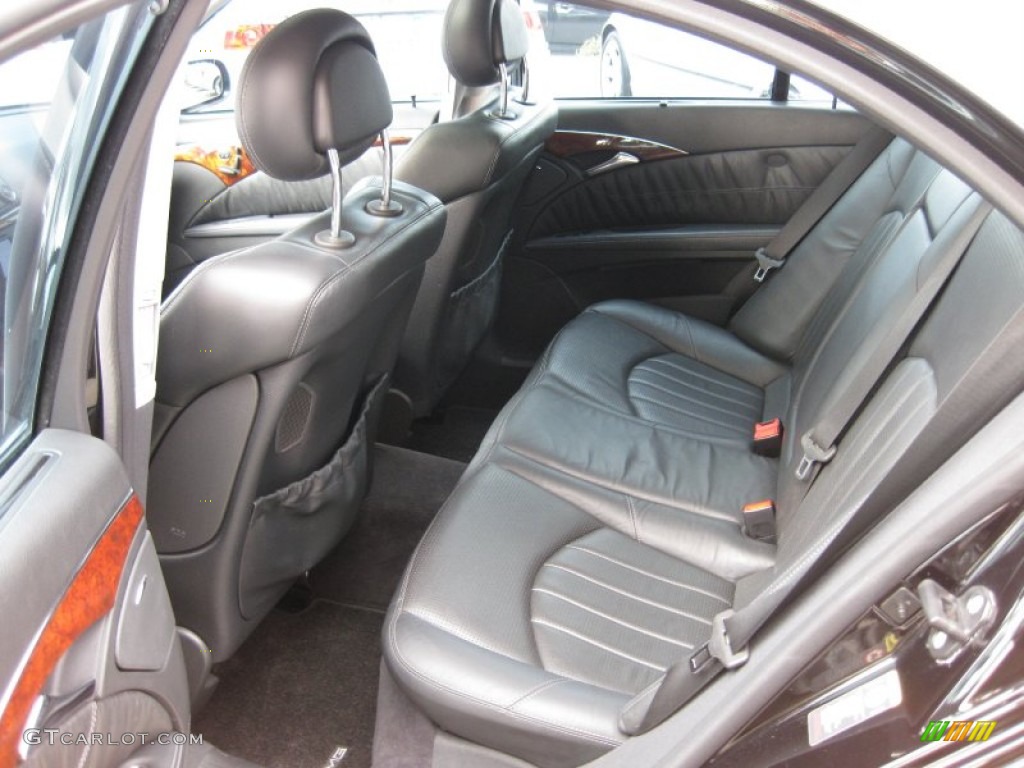 Charcoal Interior 2005 Mercedes-Benz E 55 AMG Sedan Photo #58229061