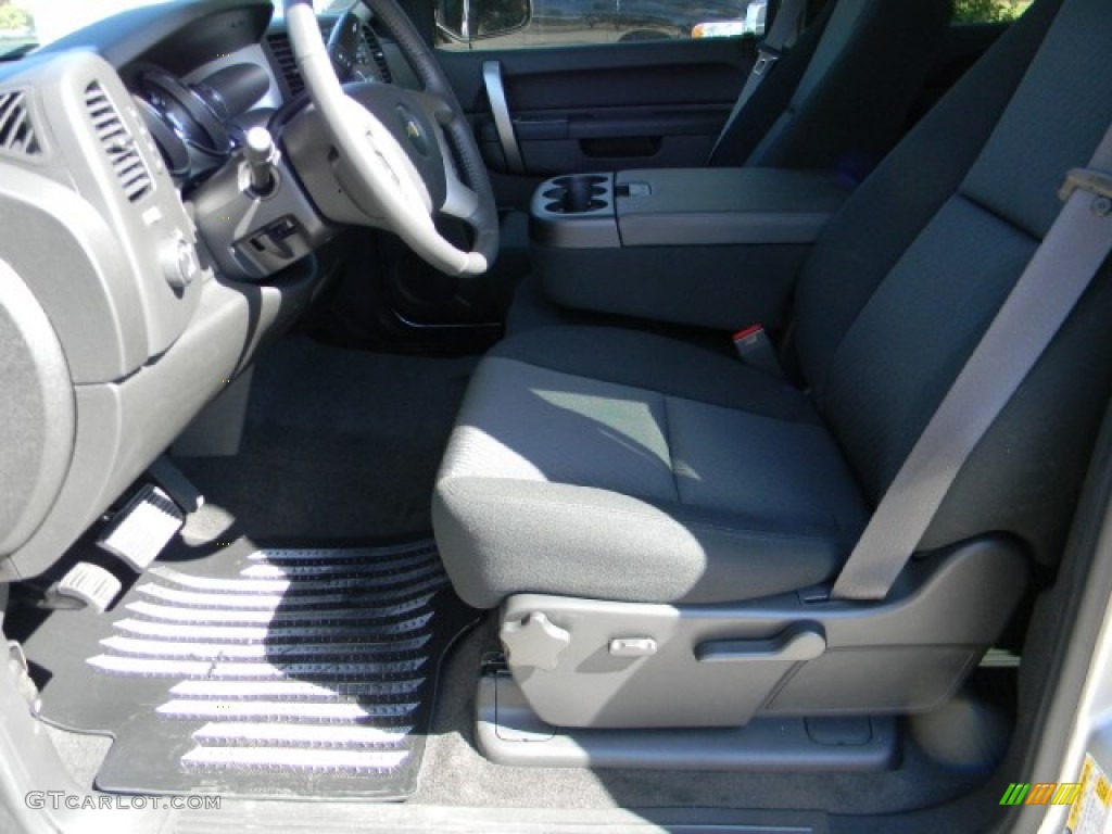 2011 Silverado 1500 LT Crew Cab - Sheer Silver Metallic / Ebony photo #7
