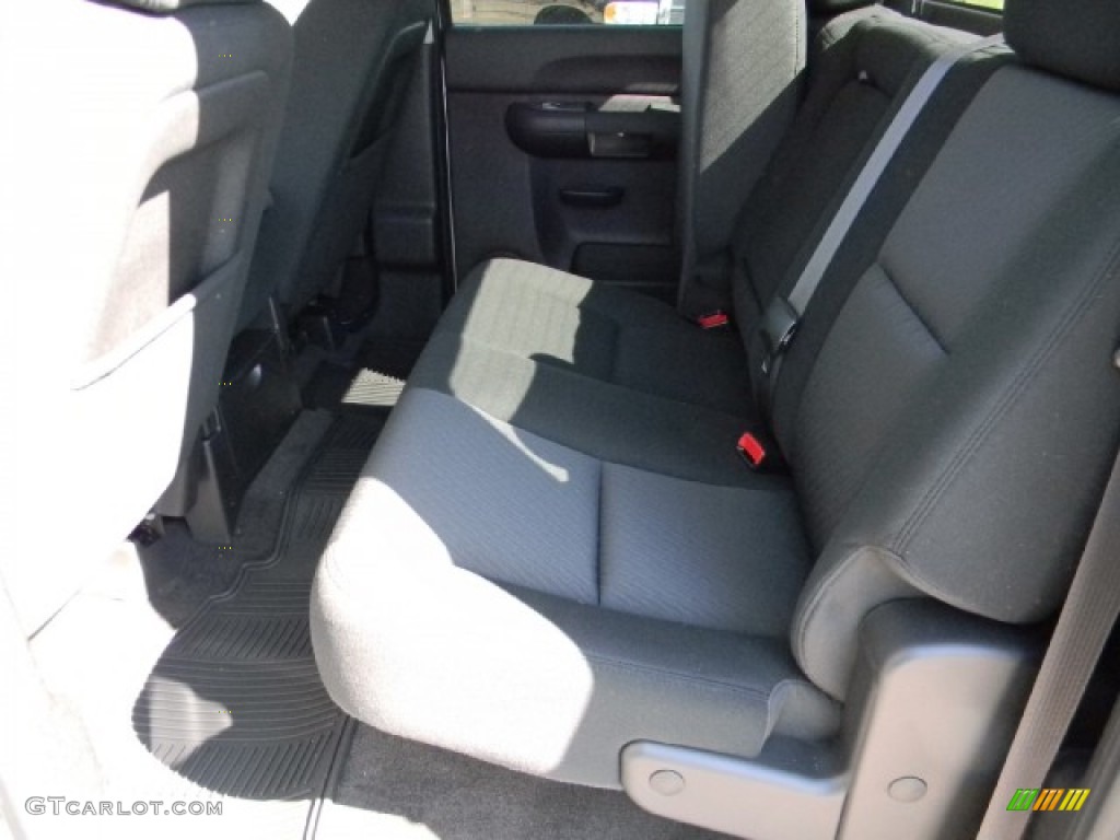 2011 Silverado 1500 LT Crew Cab - Sheer Silver Metallic / Ebony photo #8
