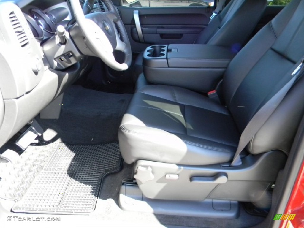 2011 Silverado 1500 LT Crew Cab - Victory Red / Ebony photo #7