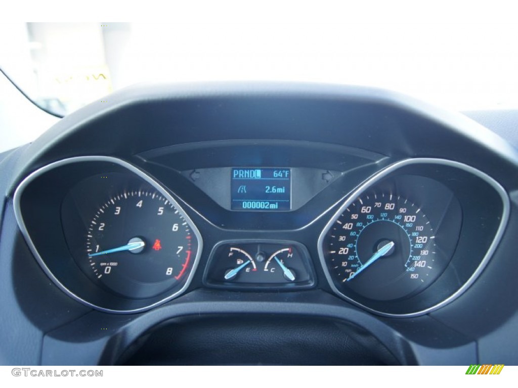 2012 Focus S Sedan - Oxford White / Charcoal Black photo #19