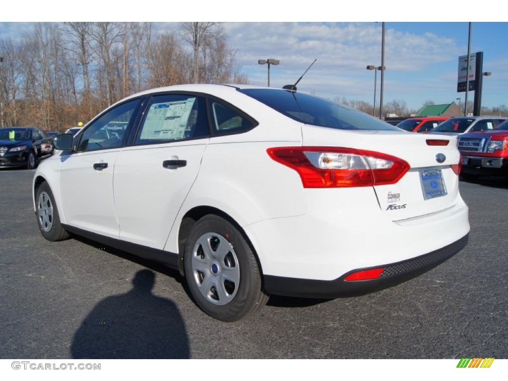2012 Focus S Sedan - Oxford White / Charcoal Black photo #27