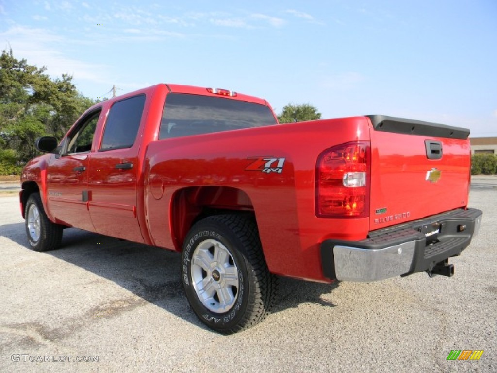 2011 Silverado 1500 LT Crew Cab 4x4 - Victory Red / Ebony photo #4