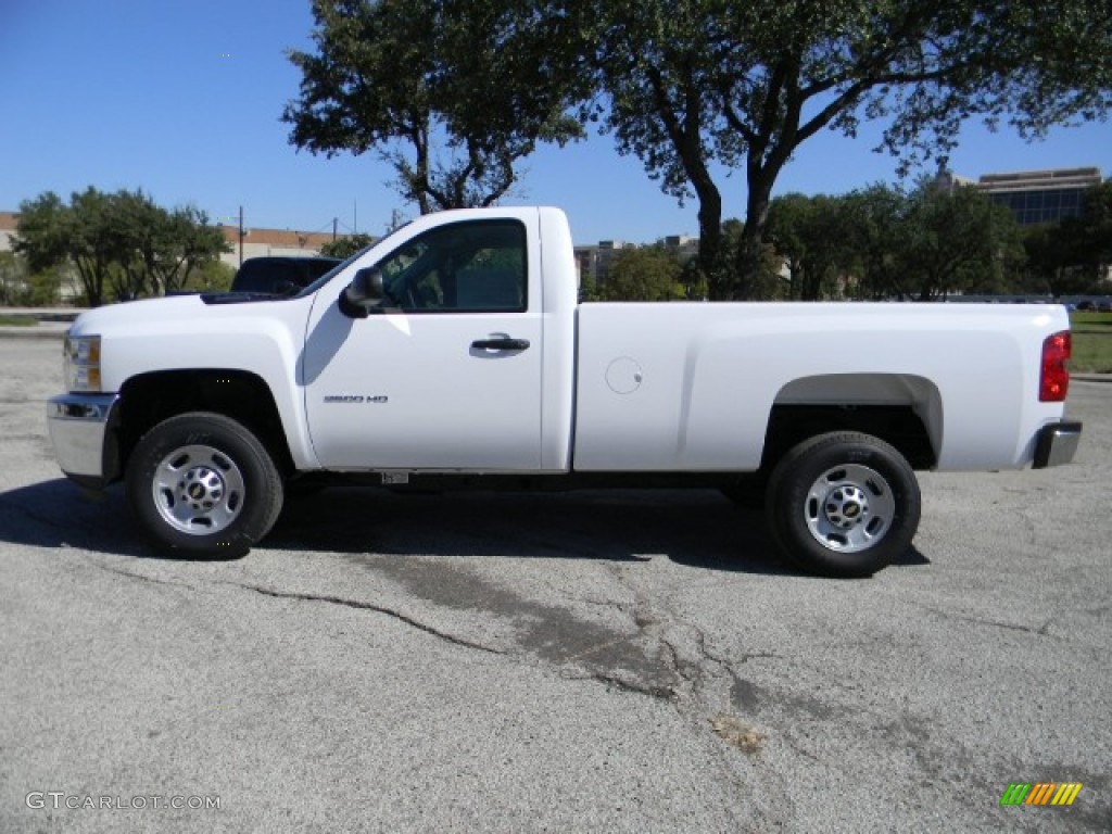 Summit White 2011 Chevrolet Silverado 2500HD Regular Cab Exterior Photo #58230490