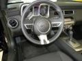 Black 2011 Chevrolet Camaro LT/RS Convertible Steering Wheel
