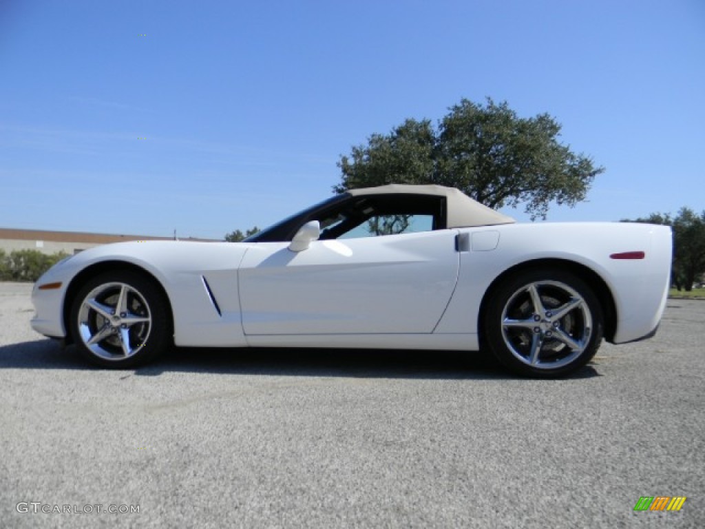 Arctic White 2011 Chevrolet Corvette Convertible Exterior Photo #58230998