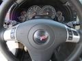 Ebony Black/Cashmere 2011 Chevrolet Corvette Convertible Steering Wheel
