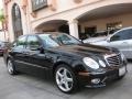 2009 Black Mercedes-Benz E 550 Sedan  photo #1