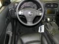 2011 Chevrolet Corvette Ebony Black Interior Steering Wheel Photo