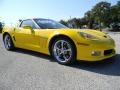 2011 Velocity Yellow Chevrolet Corvette Grand Sport Coupe  photo #2