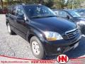 2008 Ebony Black Kia Sorento EX  photo #1