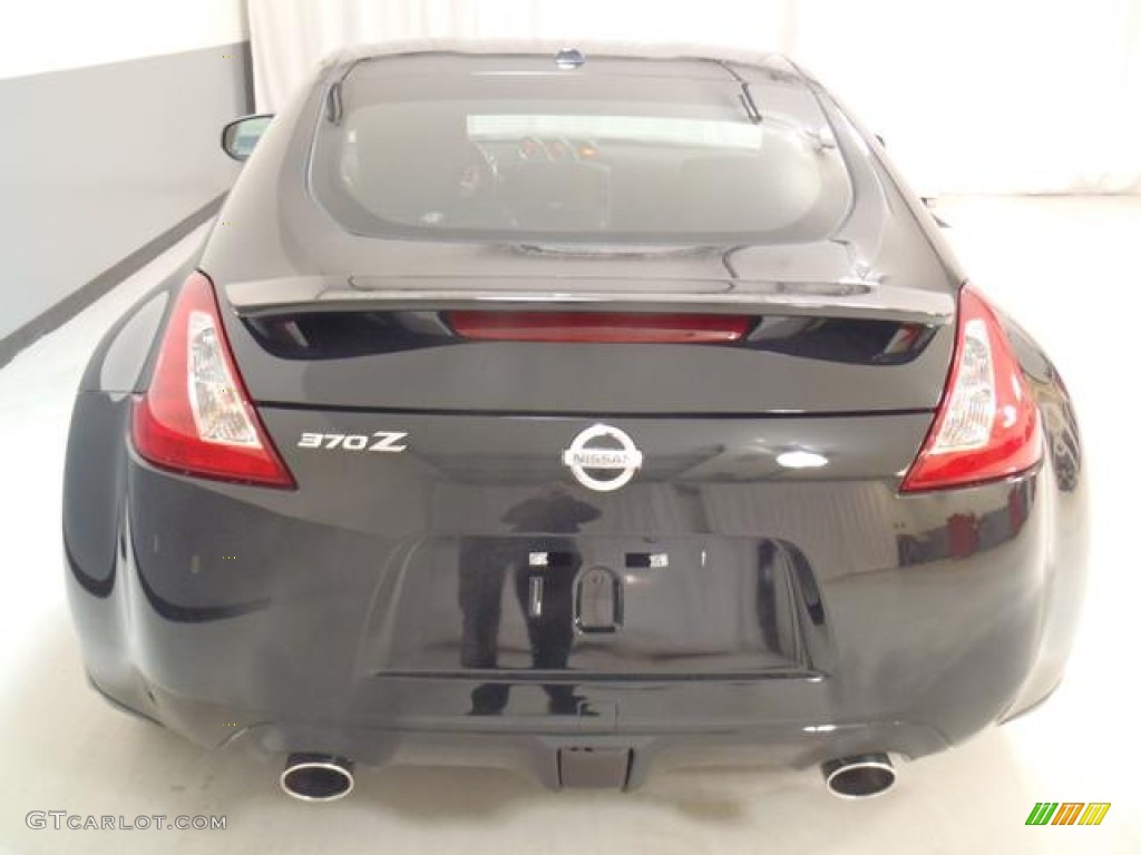 2011 370Z Sport Touring Coupe - Magnetic Black / Black photo #6