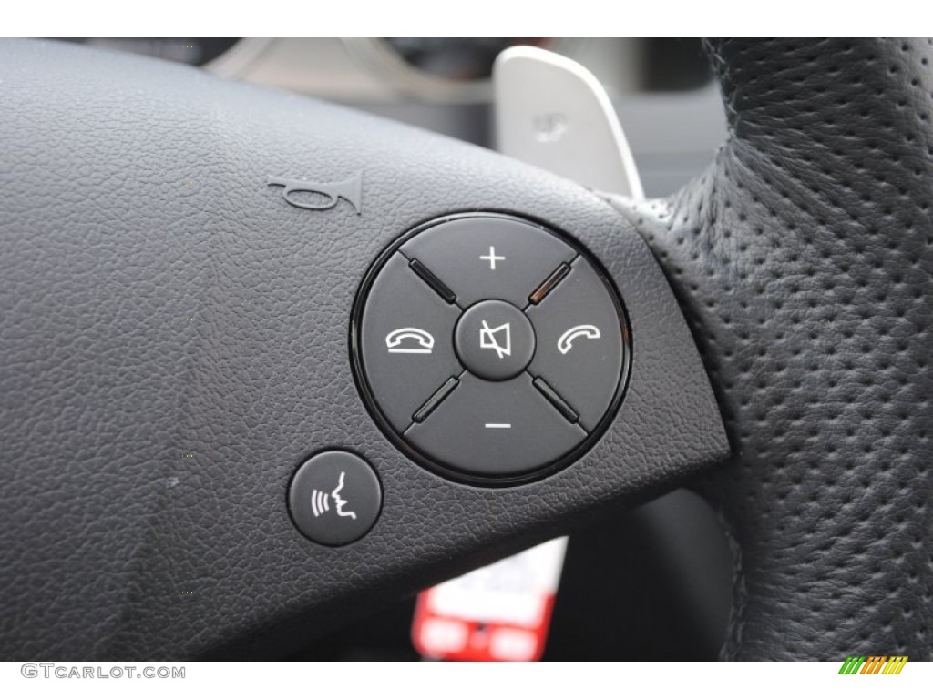 2009 C 63 AMG - Arctic White / Black AMG Premium Leather photo #14