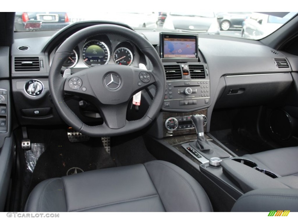 2009 C 63 AMG - Arctic White / Black AMG Premium Leather photo #15