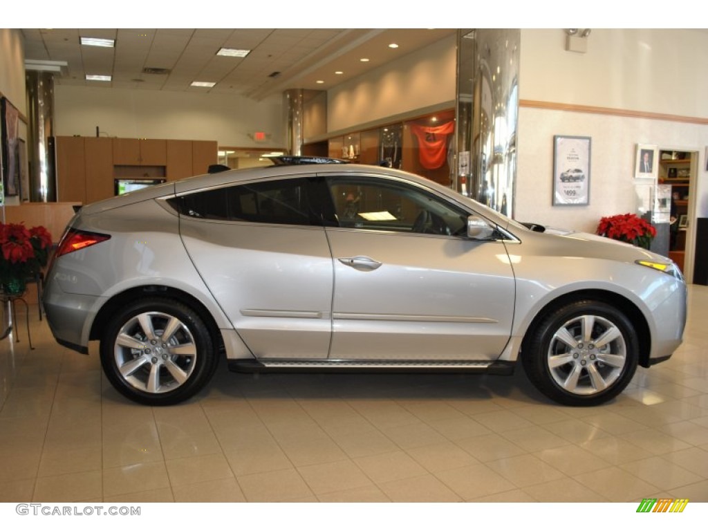 2010 ZDX AWD Technology - Palladium Metallic / Ebony photo #2