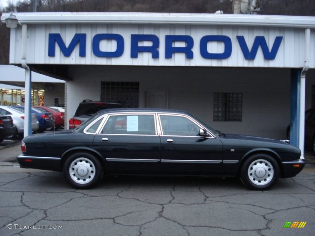 Emerald Metallic Jaguar XJ