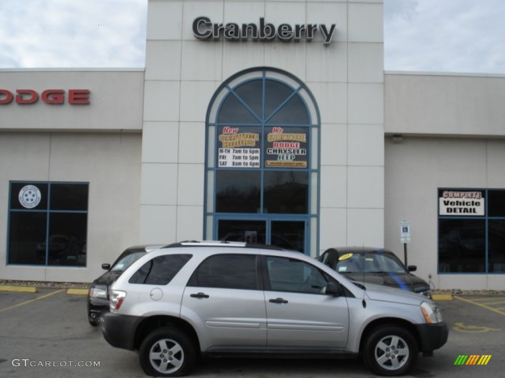 2005 Equinox LS AWD - Galaxy Silver Metallic / Light Gray photo #1