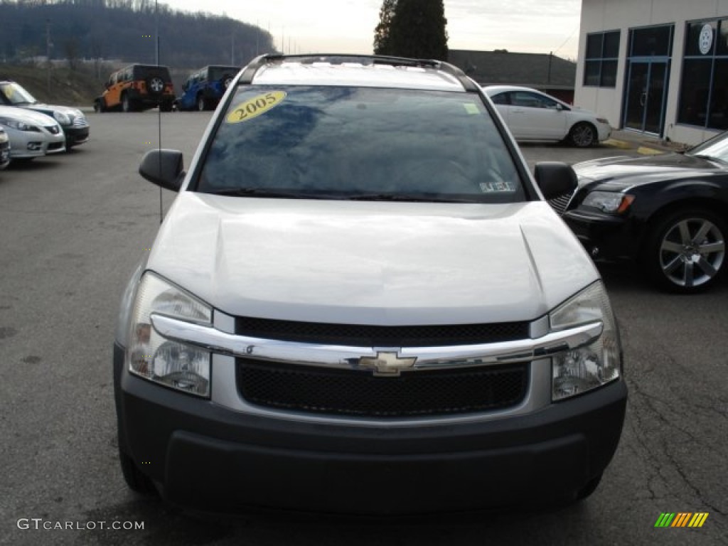 2005 Equinox LS AWD - Galaxy Silver Metallic / Light Gray photo #3