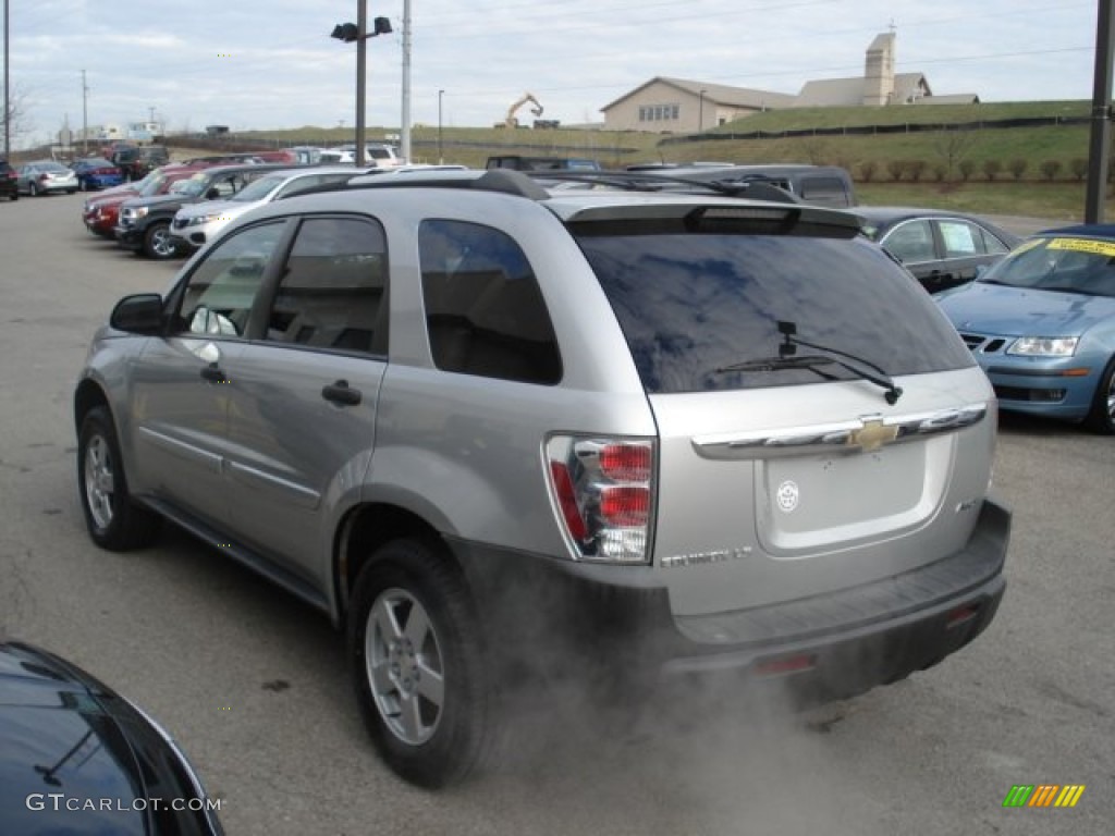 2005 Equinox LS AWD - Galaxy Silver Metallic / Light Gray photo #6