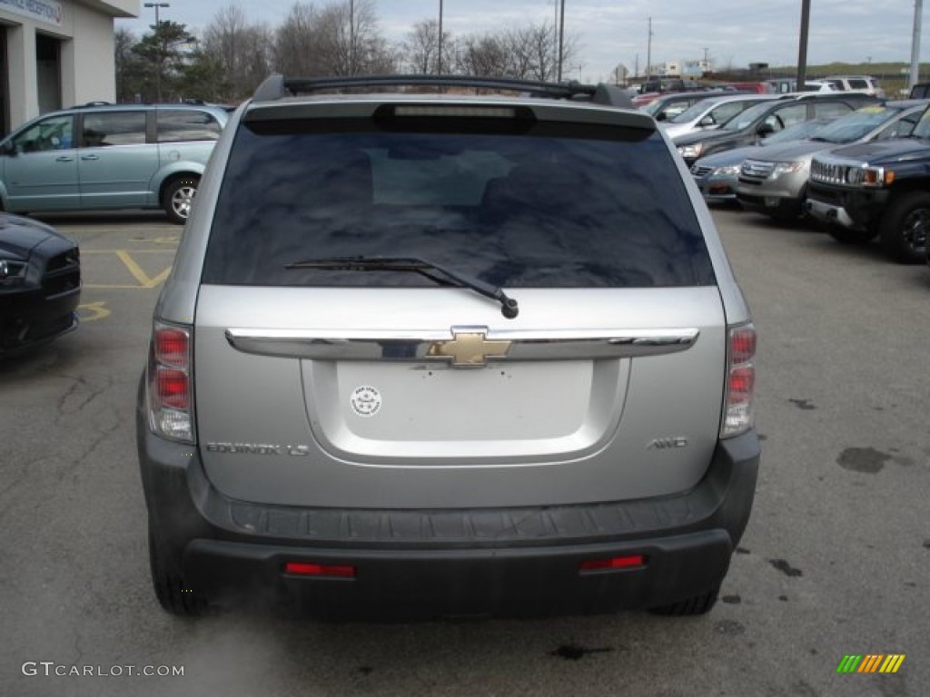 2005 Equinox LS AWD - Galaxy Silver Metallic / Light Gray photo #7