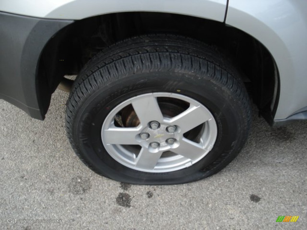 2005 Equinox LS AWD - Galaxy Silver Metallic / Light Gray photo #9