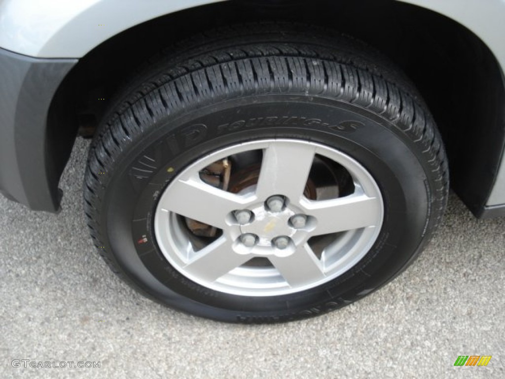 2005 Equinox LS AWD - Galaxy Silver Metallic / Light Gray photo #11