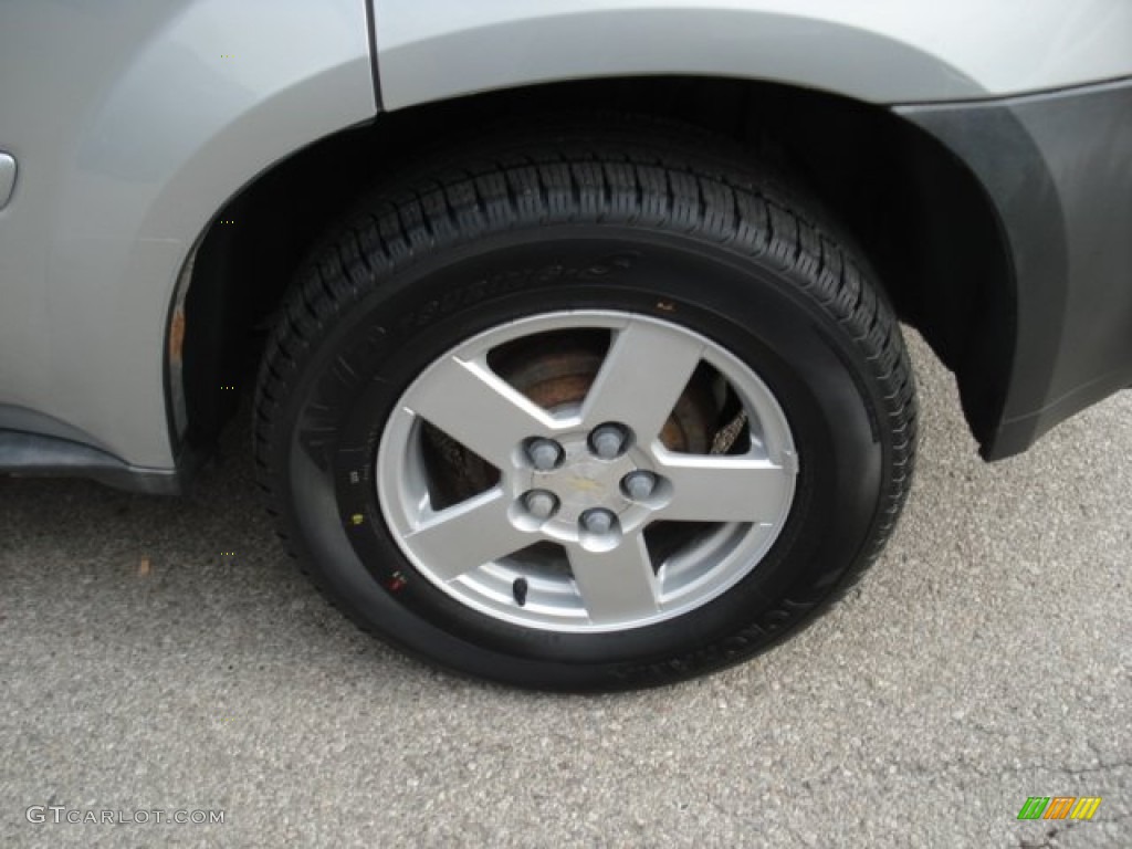 2005 Equinox LS AWD - Galaxy Silver Metallic / Light Gray photo #12