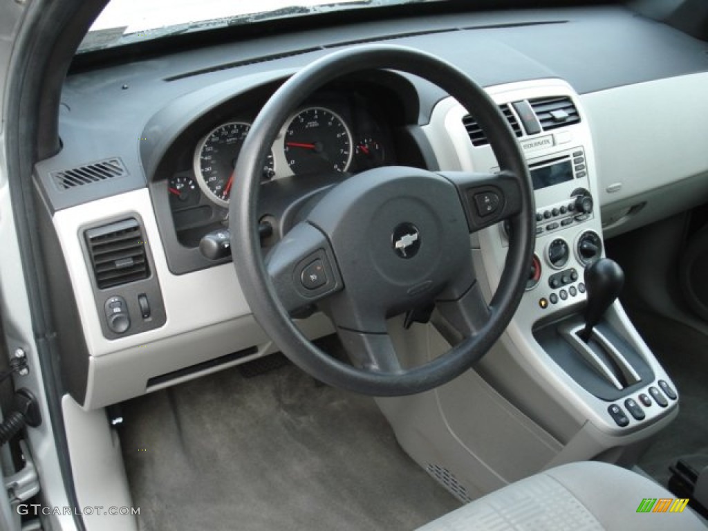 2005 Equinox LS AWD - Galaxy Silver Metallic / Light Gray photo #13