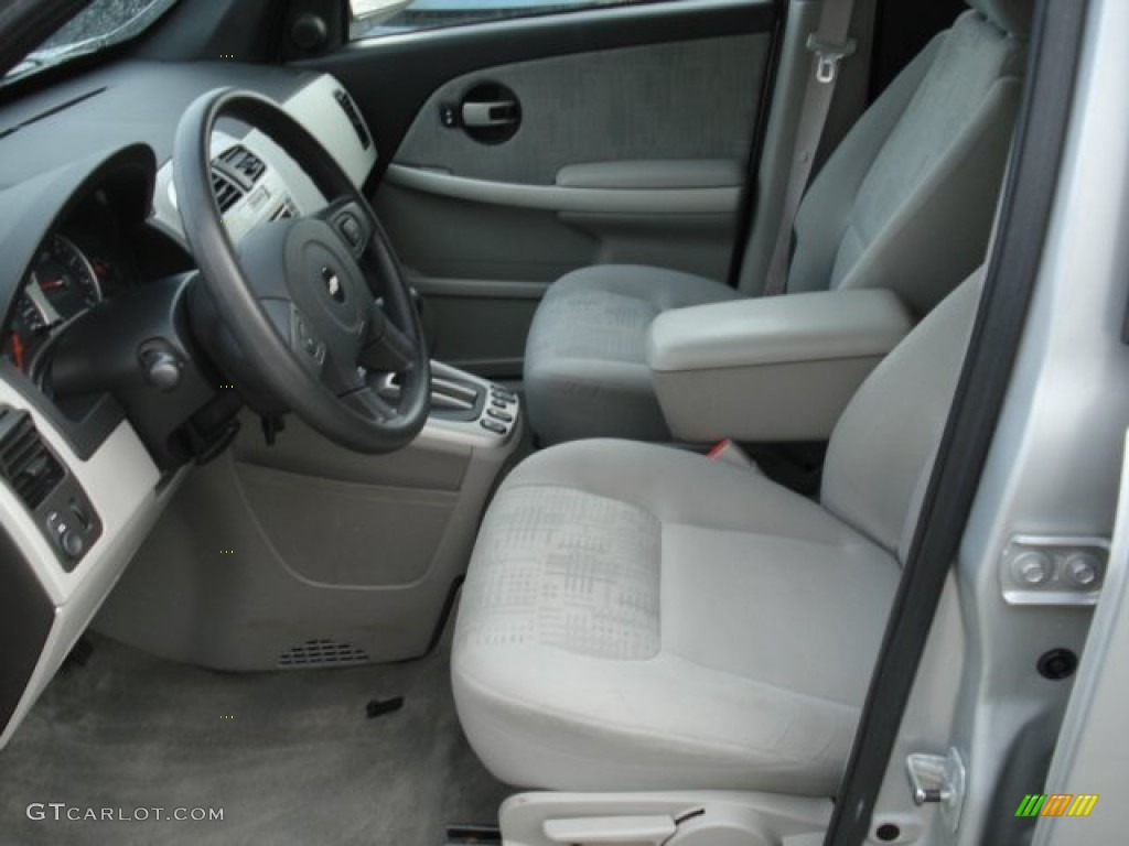 2005 Equinox LS AWD - Galaxy Silver Metallic / Light Gray photo #14