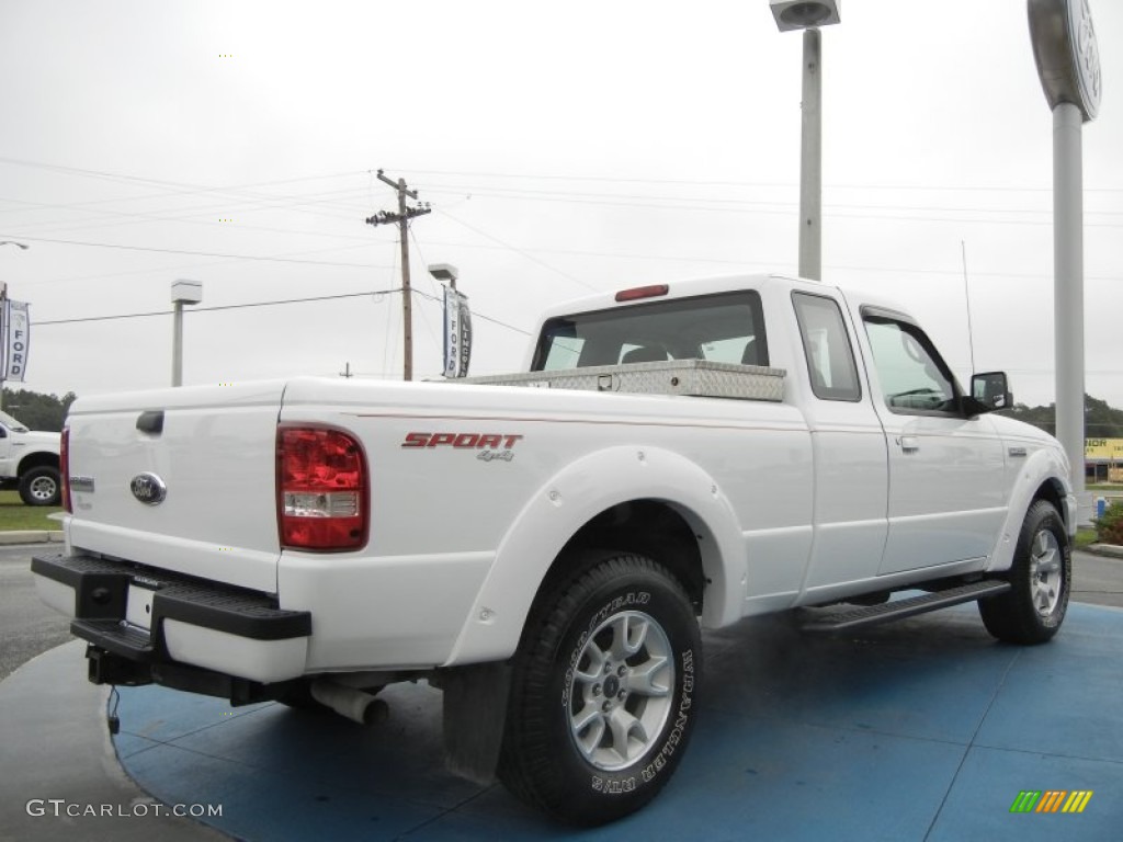 Oxford White 2008 Ford Ranger Sport SuperCab 4x4 Exterior Photo #58234940