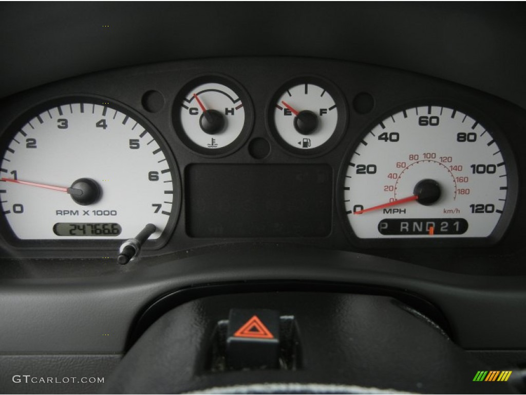 2008 Ford Ranger Sport SuperCab 4x4 Gauges Photo #58235018