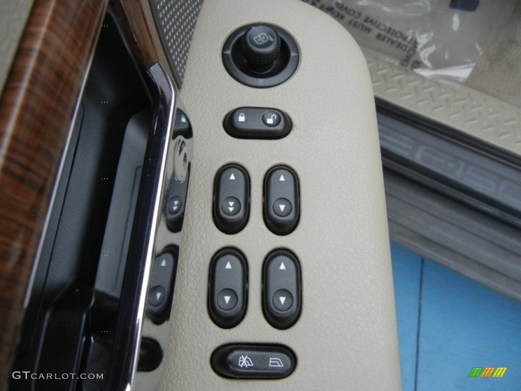 2004 F150 Lariat SuperCrew - Arizona Beige Metallic / Tan photo #14