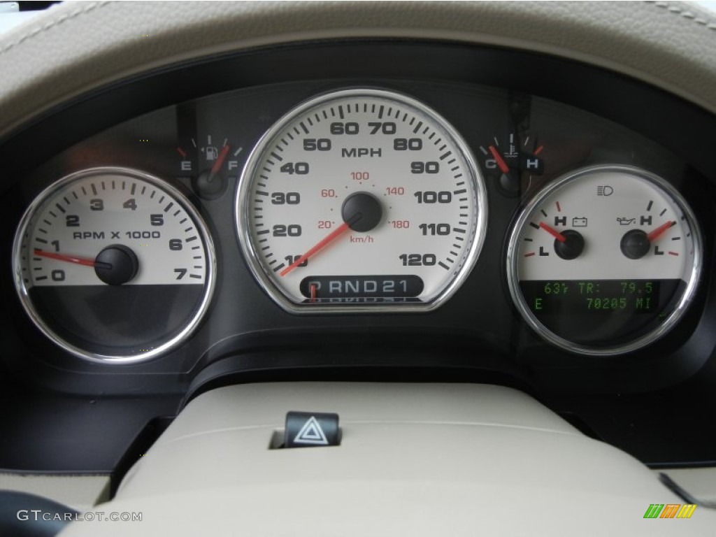 2004 F150 Lariat SuperCrew - Arizona Beige Metallic / Tan photo #21