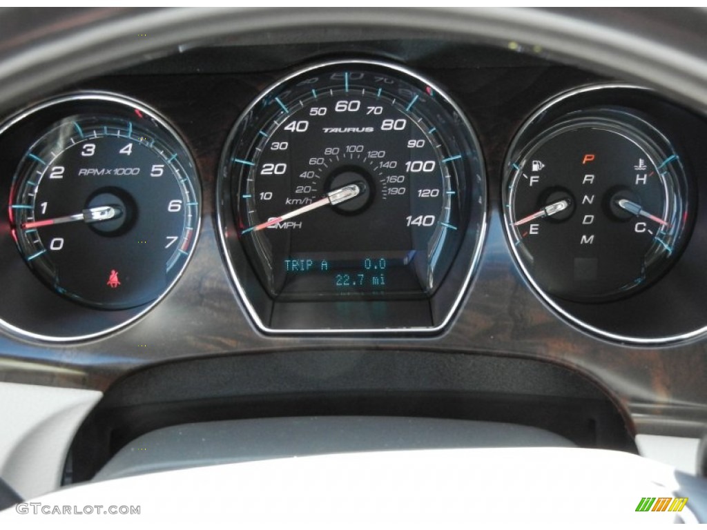 2012 Ford Taurus Limited Gauges Photo #58235694