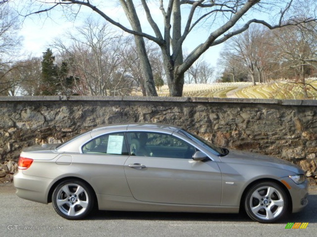 2007 3 Series 328i Convertible - Platinum Bronze Metallic / Cream Beige photo #2