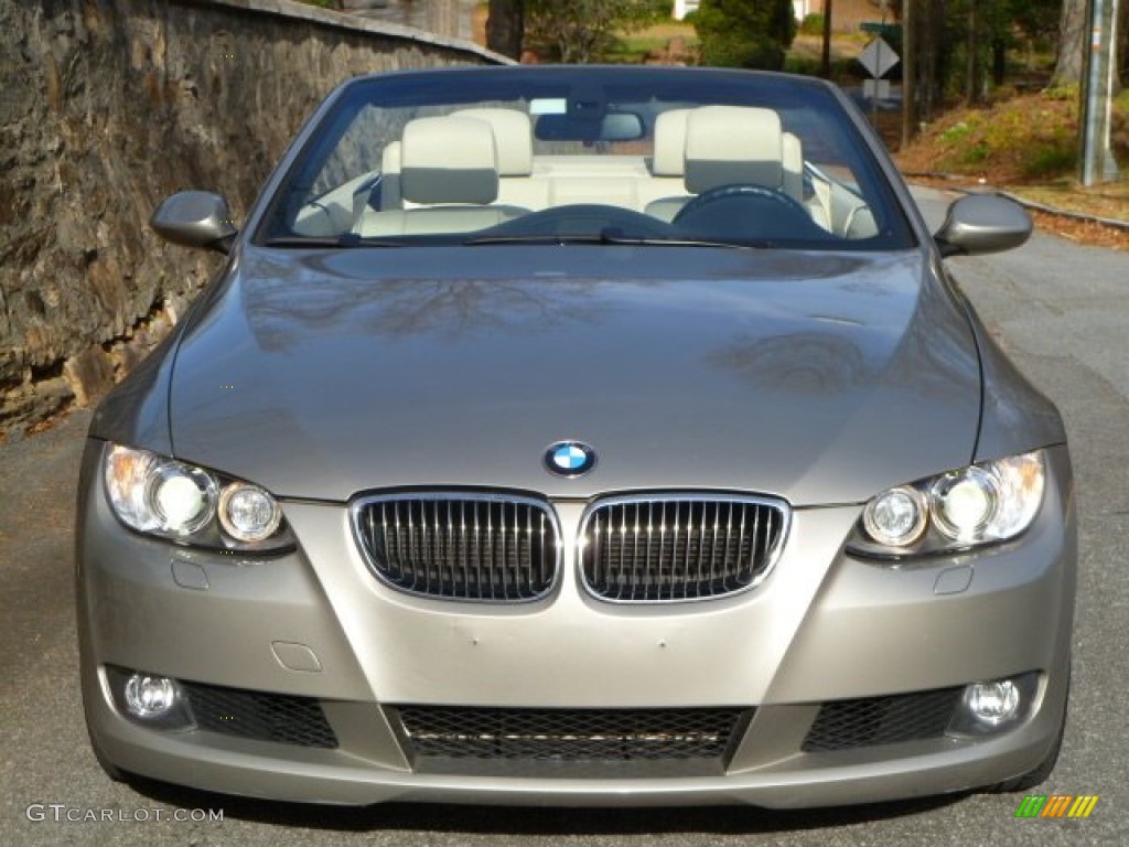 2007 3 Series 328i Convertible - Platinum Bronze Metallic / Cream Beige photo #6