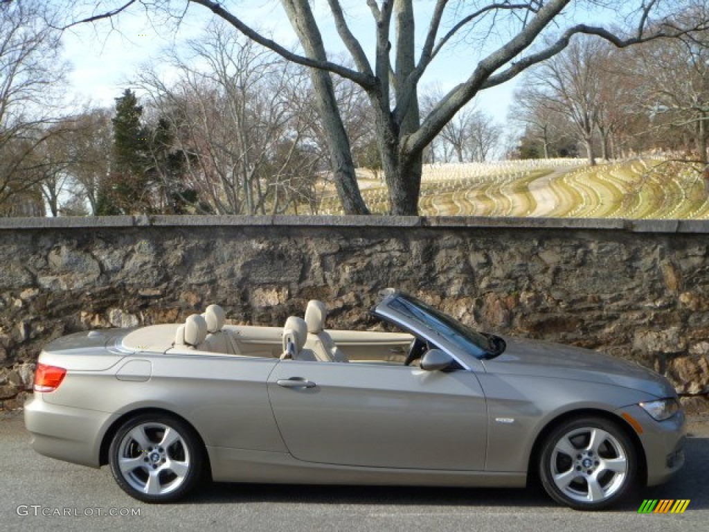 2007 3 Series 328i Convertible - Platinum Bronze Metallic / Cream Beige photo #14