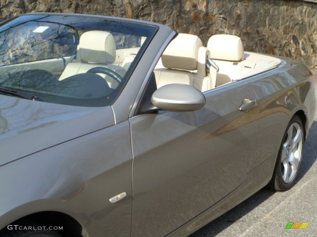 2007 3 Series 328i Convertible - Platinum Bronze Metallic / Cream Beige photo #17