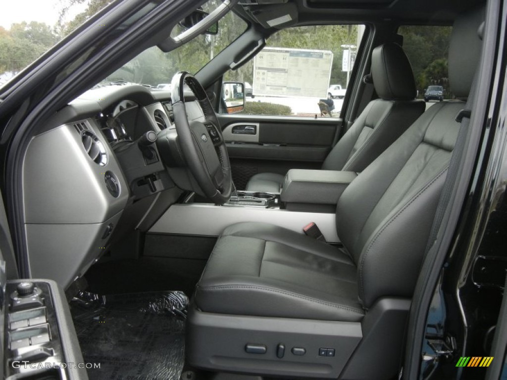 Charcoal Black Interior 2012 Ford Expedition Limited Photo #58235847
