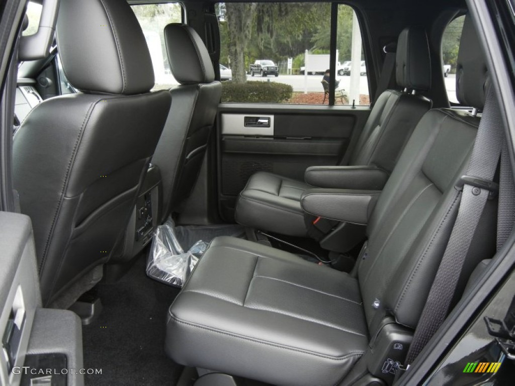 Charcoal Black Interior 2012 Ford Expedition Limited Photo #58235853