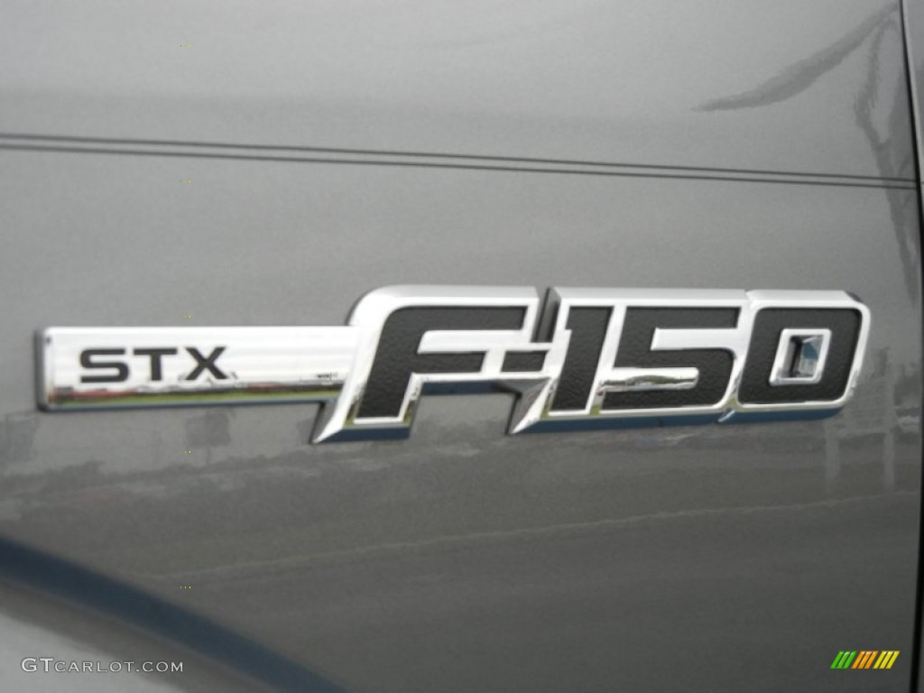 2011 F150 STX SuperCab - Sterling Grey Metallic / Steel Gray photo #4