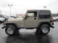 2004 Light Khaki Metallic Jeep Wrangler X 4x4  photo #2